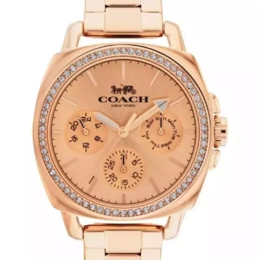 14503131, Coach Boyfriend Rose Gold Watch