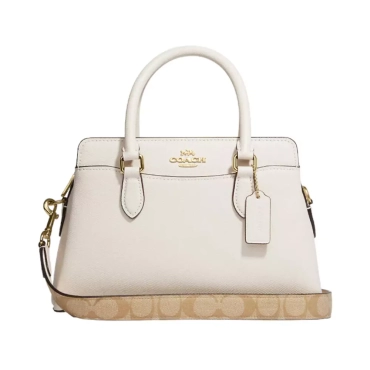 CH502, Coach Mini Darcie Carryall Signature Chalk
