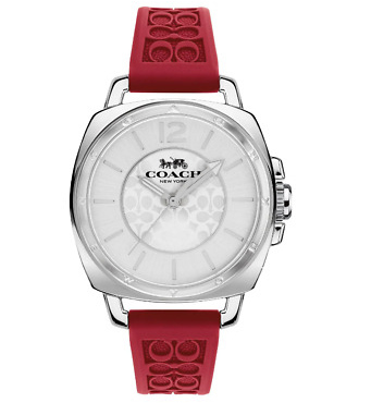 14503878, Coach Boyfriend Rubber Red