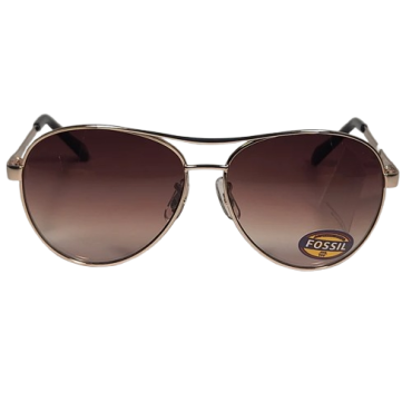 FW51, Fossil Sunglasses Brown/Gold