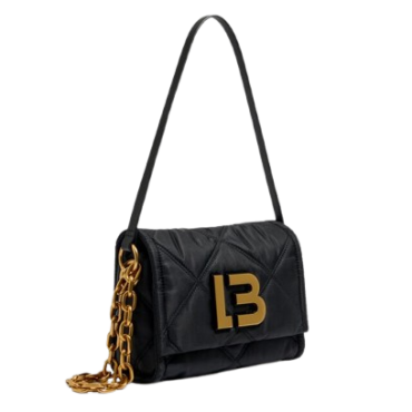 Bimba Padded Small Crossbody Bag Black