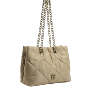 Bimba Medium Padded Shopper Bag Light Khaki