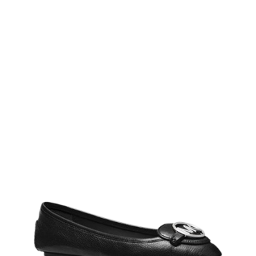 Michael Kors Lilie Moccasin Black Flat Shoes
