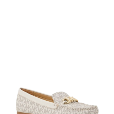 Michael Kors Reed Signature Logo Loafer Vanilla