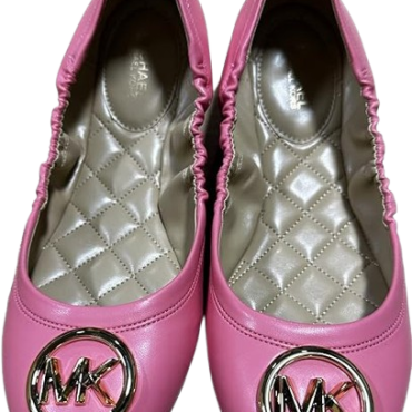 Michaek Kors Carmen Ballet Tea Rose Flat Shoes