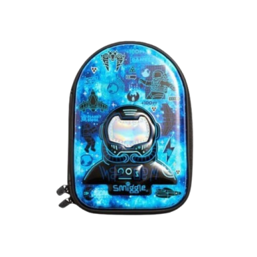 Smiggle Bright Side Hardtop Pencil Case Astronout