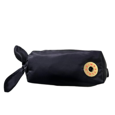 Bimba Make Up Case Black Gold Hardware