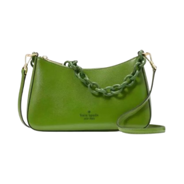 KG644, Kate Spade Madison Convertible Crossbody Turtle Green