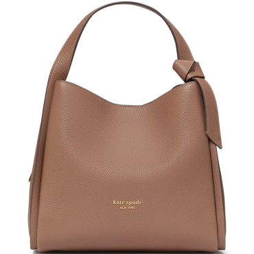 K6552, Kate Spade Knott Medium Crossbody Tote Warm Acorn