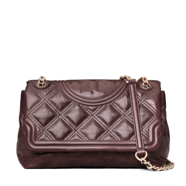 Tory Burch Fleming Soft Glazed Convertible Shoulder Bag Espresso