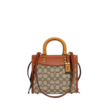 Coach Rogue 20 In Signature Textile Jacquard