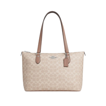 CW381, Coach Gallery Tote Signature Sand Taupe