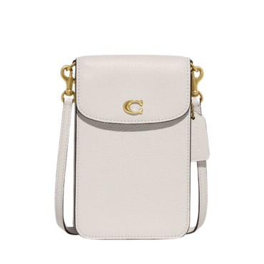 CH815, Coach Phone Crossbody Bag Chalk