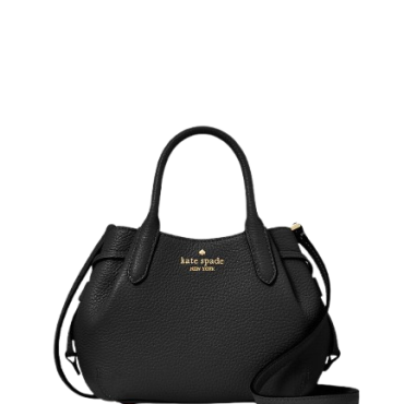 KI859, Kate Spade Dumpling Mini Satchel Bag Black