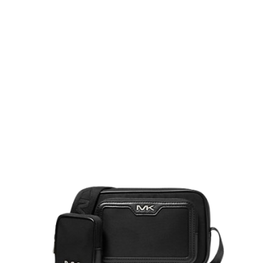 Michael Kors Lautner Camera Bag with Pouch Black