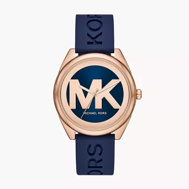 Michael Kors MK7140 Rubber Navy Watch