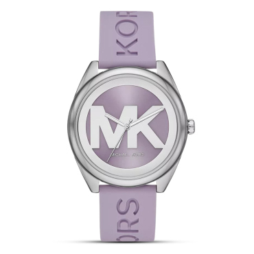 Michael Kors MK7143 Janelle Rubber Purple Watch