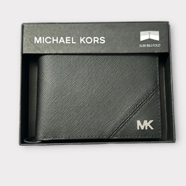 Michael Kors Jet Set Mens Slim Billfold Black