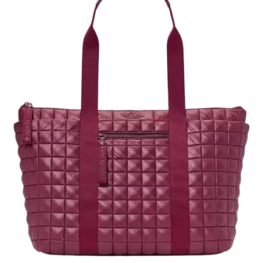 KH405, Kate Spade Camden XL Tote Quilted Blackberry