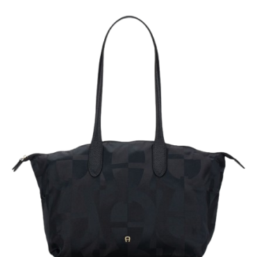 Aigner Viaggio Medium Handbag Black
