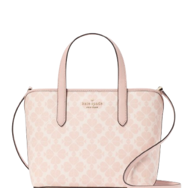 KH425, Kate Spade Spade Flower Small Tote Rose Smoke