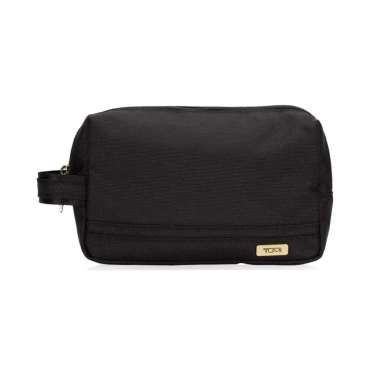 Tumi Medium Kit Pouch Black GHW