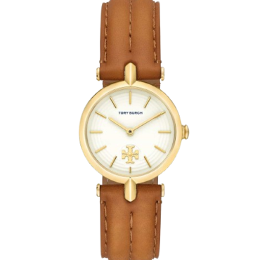 Tory Burch TBW2041 Kira Ivory Gold Luggage Watch