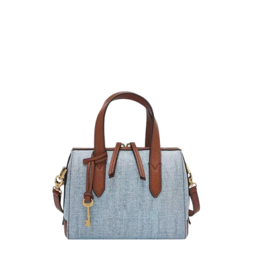 Fossil Sydney Satchel Mini Denim