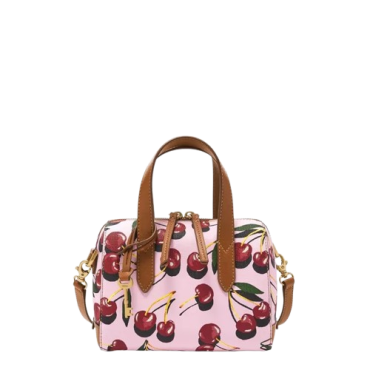 Fossil Sydney Satchel Mini Pink Cherry