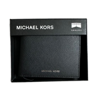 Michael Kors Andy Slim Bifold Wallet Black